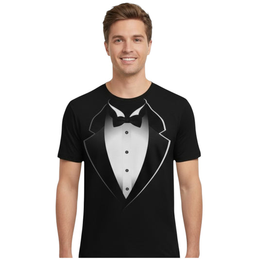 Fake two pieces Mens's suit T-Shirt