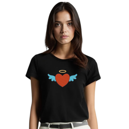 Angel Heart Tshirt Available in 5 Colours