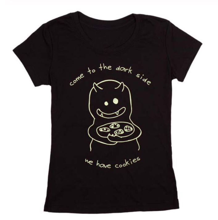 Come to the Dark Side I have Cookies with glow in the dark design